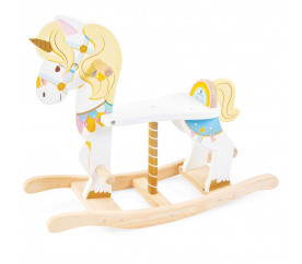 Le Toy Van Petilou Dřevěný houpací jednorožec