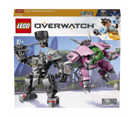 Lego Overwatch D.Va a Reinhardt