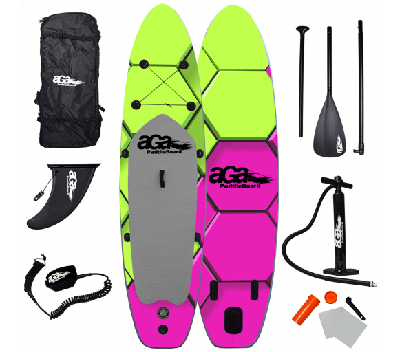 Aga Paddleboard MR5011FH 320x81x15 cm s držákem na prut