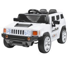 Elektrické autíčko HUMMER s dálkovým ovládáním PA0135 Bílé
