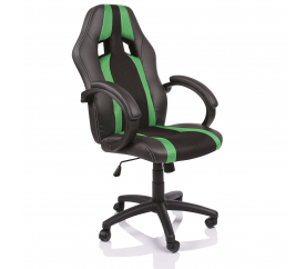 Tresko Herní židle Racing RS023 Black - Green