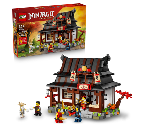 LEGO® NINJAGO® 71858 Kovárna Čtyři zbraně: 15 let NINJAGO