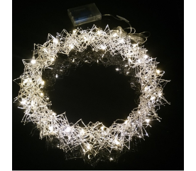 Linder Exclusiv Vánoční Dekorativní LED věnec 40 LED Teplá bílá