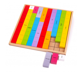 Bigjigs Toys Didaktická tabulka Desítky