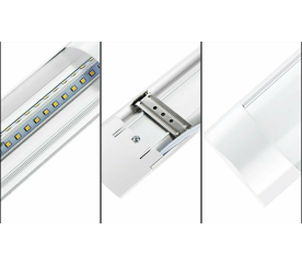 4x LED panel ECOLIGHT - EC79936 - 120cm - 36W - 230V - 3600Lm - studená bílá