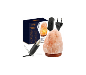 Solná lampa 1-2kg - Ionizátor / noční lampa