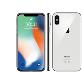 Apple iPhone X 256GB Silver Kategorie: B