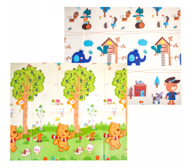 Aga4Kids Dětská skládací pěnová podložka 200x180 cm DAZ487