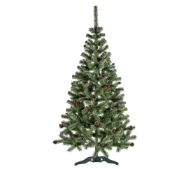 Aga Vánoční stromek Jedle s šiškami 220 cm 2DAZ034