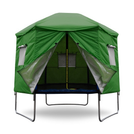Aga Stan na trampolínu 250 cm (8 ft) Tmavě zelený