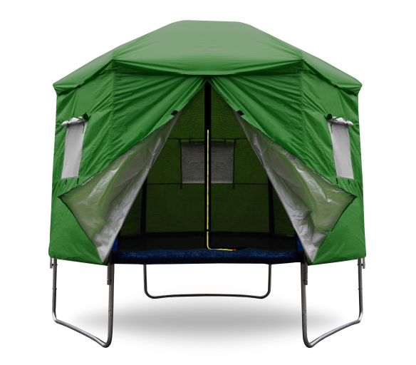 Aga Stan na trampolínu 250 cm (8 ft) Tmavě zelený