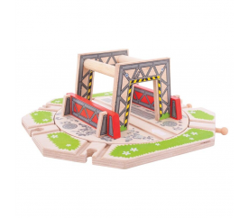 Bigjigs Rail Velká průmyslová točna - poškozený obal