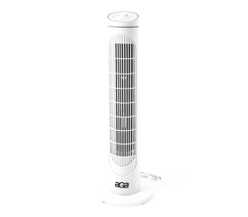 Aga Sloupový ventilátor 76 cm Bílý 6DAZ514 - II. JAKOST