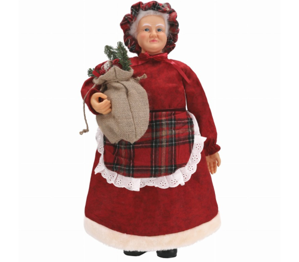 Vánoční figurka paní Clausové 6DAZ681 - II. JAKOST