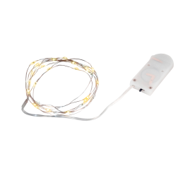 Aga Vánoční řetěz na baterie 30 LED Teplá bílá