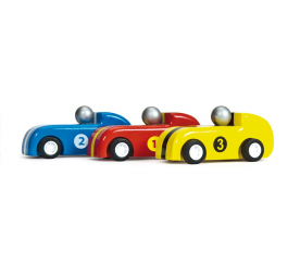 Le Toy Van Set závodních natahovacích aut