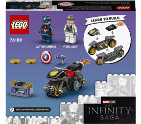 LEGO® Super Heroes 76189 Captain America vs. Hydra