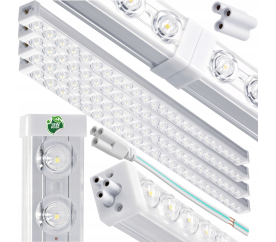4x LED lampa NEPTUN 60cm - 18W -1800lm - IP20 - 6000K - studená bílá