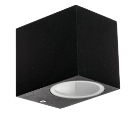 LED venkovní svítidlo B7157 - GU10 - 9 x 8 x 6,5cm - černá - IP44
