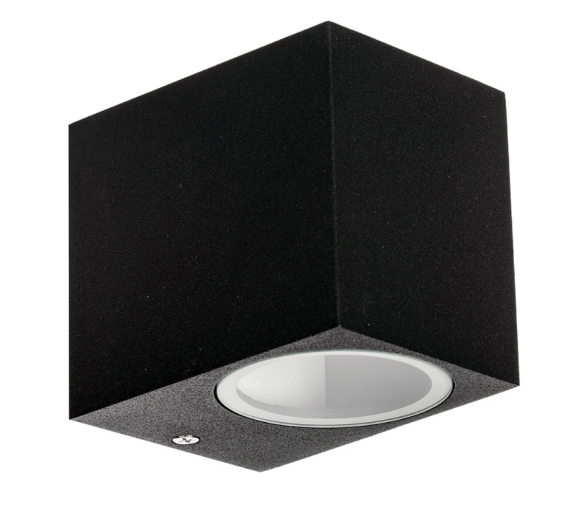 LED venkovní svítidlo B7157 - GU10 - 9 x 8 x 6,5cm - černá - IP44