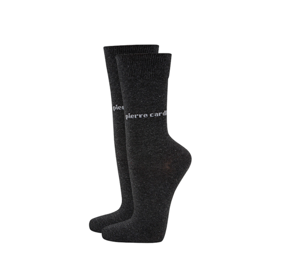 Pierre Cardin Ponožky 2 PACK Charcoal