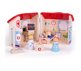 Bigjigs Toys Medvedia nemocnica