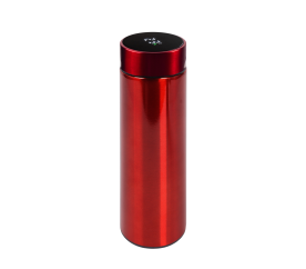 Aga Termoska s teploměrem 500ml Červená