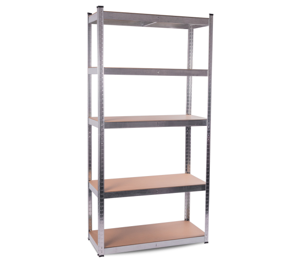 Aga Kovový regál 180x90x40 cm 5 polic 2DAZ666 - II. JAKOST