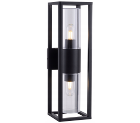LED zahradní nástěnné svítidlo 2xE27