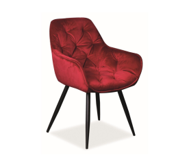 Signal Jídelní židle Cherry Velvet Bordeaux 59 NAB006