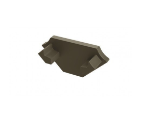 Krytka pro profil - C - inox
