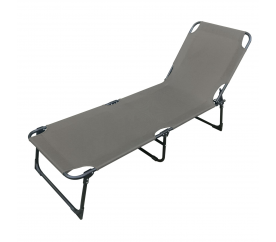 Linder Exclusiv Zahradní lehátko MC37201G Šedé