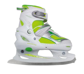 Nils Extreme Dětské zimní brusle NF701A White/Green Velikost (EUR): 30-33