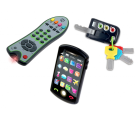 Trio set Tech Too - klíče, ovladač a telefon