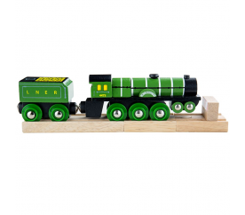 Bigjigs Rail Dřevěná replika lokomotiva Flying Scotsman