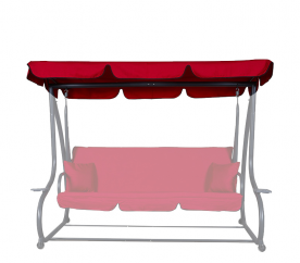 Aga Střecha na zahradní houpačku GRANDLUX Red 212x117cm