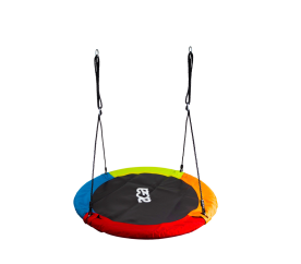 Aga Závěsný houpací kruh 90 cm Čtyřbarevný