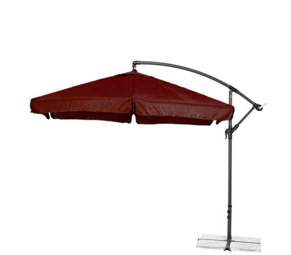 Aga Zahradní slunečník konzolový EXCLUSIV GARDEN 300 cm Dark Brown