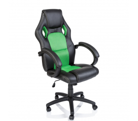 Tresko Herní židle Racing Black - Green