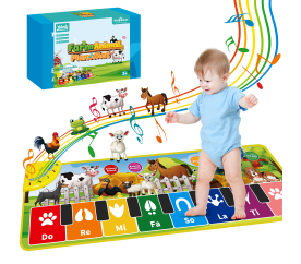 Aga4Kids Dětská hudební podložka Farma