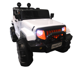 R-Sport Jeep X3 velký 4x4 Elektrické autíčko Bílé
