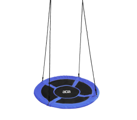 Aga Závěsný houpací kruh 90 cm Modrý