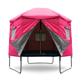 Aga Stan na trampolínu 250 cm (8 ft) Růžový