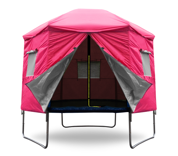Aga Stan na trampolínu 250 cm (8 ft) Růžový