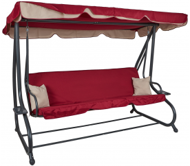 Aga Zahradní houpačka XXXL COMFORT LUX Fuchsia