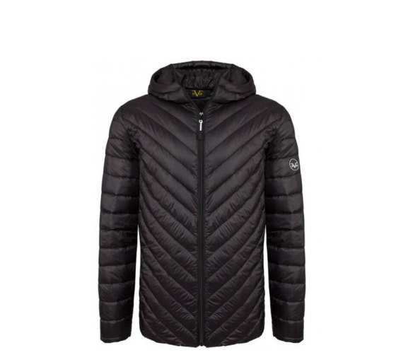 Versace 19.69 Pánská bunda s kapucí C45 Black