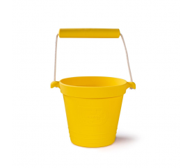 Bigjigs Toys Plážový kyblíček žlutý