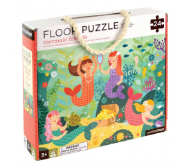 Petit Collage Podlahové puzzle mořské víly