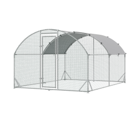 Aga Klecový výběh s plachtou pro slepice 2,8x3,8x1,97 m