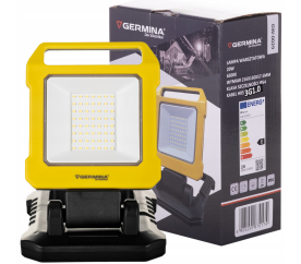 Přenosný LED světlomet s rukojetí 20W - IP65 - studená barva